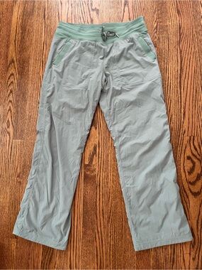Lululemon Lined Dance Studio Full Length Pants size 12 in Crater Blue